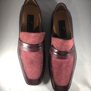 Classic Georgio Brutini Men's Dress Shoes - Size 8 1/2 - Maroon
